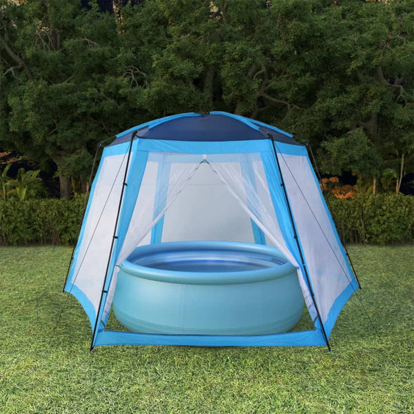 Blauer Poolzeltstoff Naoma 500x433x250cm