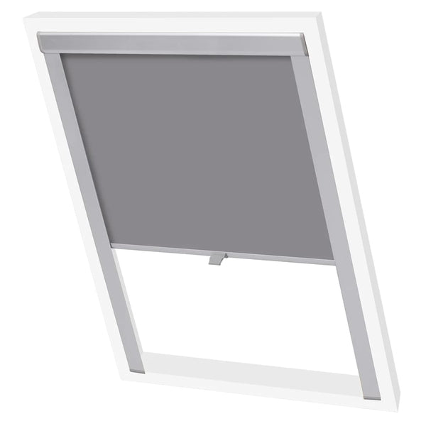 Grauer Verdunkelungsrollladen Archiom (fk06)