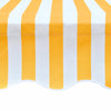 Orange-weißes Markisenstoffgewebe Fering 350x250cm