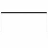 Anthrazitfarbene Kurbelmarkise Golban 300x150cm