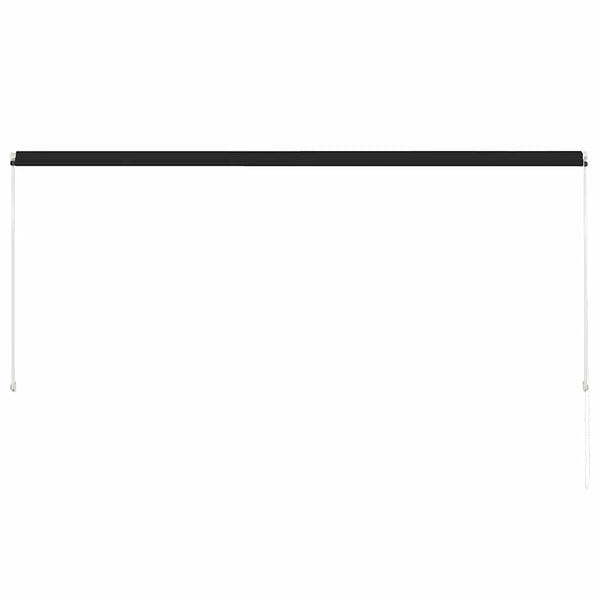 Anthrazitfarbene Kurbelmarkise Golban 300x150cm