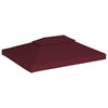 Weinrotes Pavillondach Cicu 4x3 m (2 Lagen 310 g/m²)