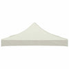 Cremefarbene Partyzeltabdeckung Parthenia 3x3 m
