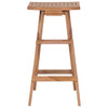 Klappbare Barhocker Beldi (4 Stück Teak)