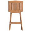 Klappbare Barhocker Beldi (4 Stück Teak)
