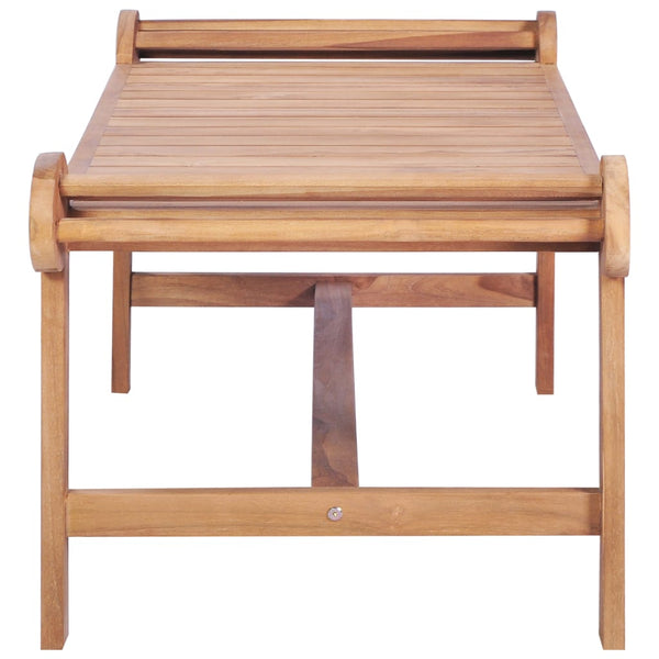Sohvapöytä Vasian 100x50x45cm (tiikki)