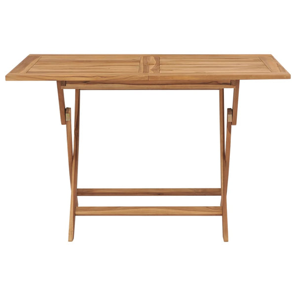 Klappbarer Gartentisch Ginela 120x70x75cm (Teak)