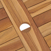 Klappbarer Gartentisch Ginela 120x70x75cm (Teak)