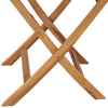 Klappbarer Gartentisch Azeita 85x76cm (Teak)