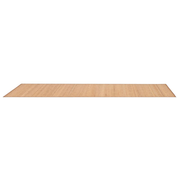 Brauner Bambus-Teppich Felicitas 80x300cm