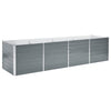 Graues Hochbeet Hareclia 320x80x77cm (verzinkter Stahl)