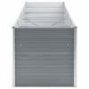 Graues Hochbeet Hareclia 320x80x77cm (verzinkter Stahl)
