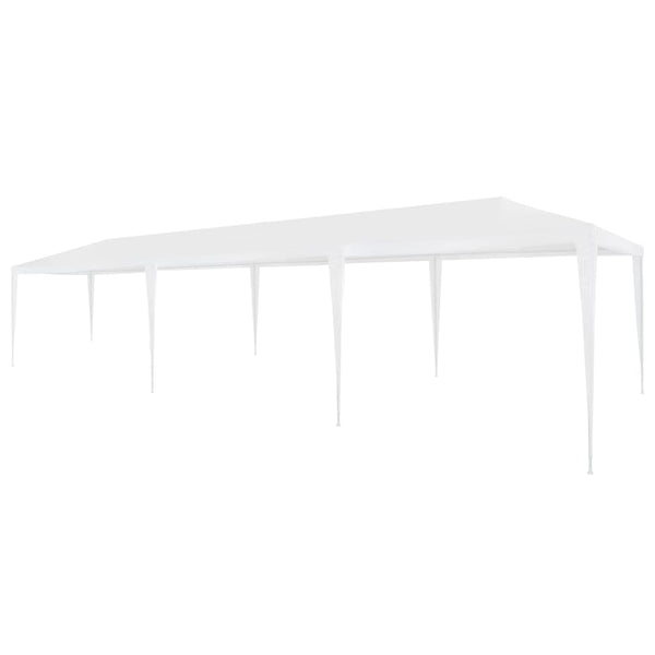 Weißes Partyzelt Grina 3x9 m (pe)
