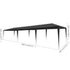 Festzelt Grina Anthrazit 3x9 m (Fr)