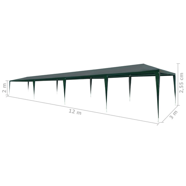 Grünes Festzelt Grina 3x12 m (fr)