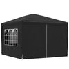 Partyzelte Anthrazit Dam 3x3 m