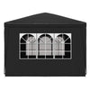 Partyzelte Anthrazit Dam 3x3 m