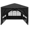 Anthrazit-Partyzelt Dam 3x6 m