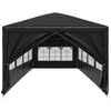 Anthrazit Partyzelt Dam 3x12 m