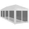 Partyzelt Apize 12x3 m (10 Netzseitenwände)