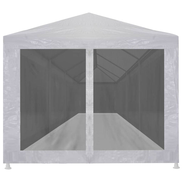 Partyzelt Apize 12x3 m (10 Netzseitenwände)