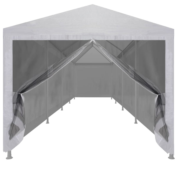Partyzelt Apize 12x3 m (10 Netzseitenwände)