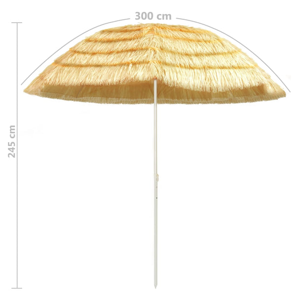 Sonnenschirm Nature Enac 300cm (Hawaii-Stil)
