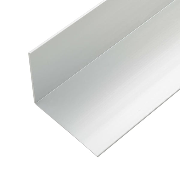 Silberne Einfassungsleiste Caplea 170cm (5 Stück Aluminium)