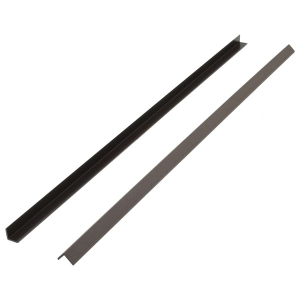 Tummanruskea terassin reunuslauta wpc Caplea 170cm