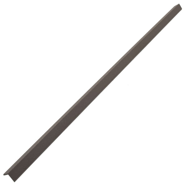 Tummanruskea terassin reunuslauta wpc Caplea 170cm