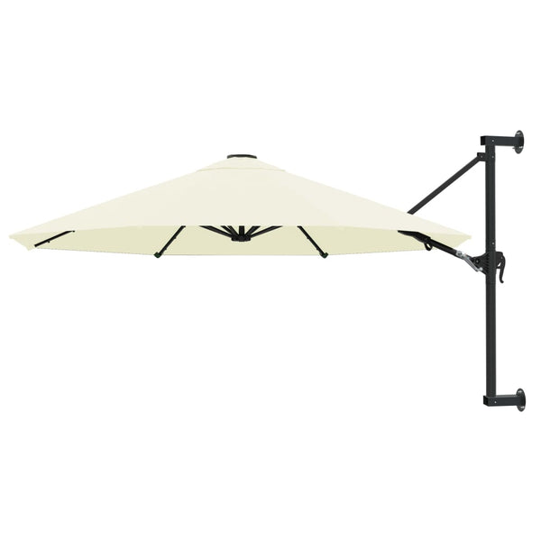 Sonnenschirm Hiekka zur Wandmontage Aitan 300cm (mit Metallstange)