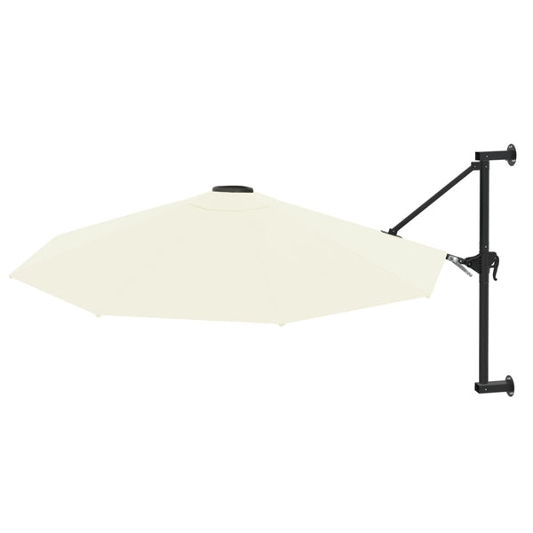 Sonnenschirm Hiekka zur Wandmontage Aitan 300cm (mit Metallstange)
