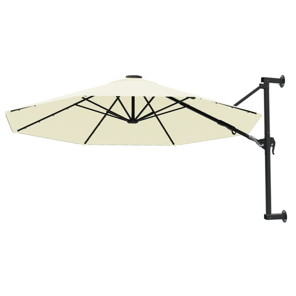Sonnenschirm Hiekka zur Wandmontage Aitan 300cm (mit Metallstange)