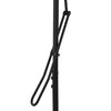 Anthrazitfarbener Sonnenschirm mit Stahlmast Raium 300cm