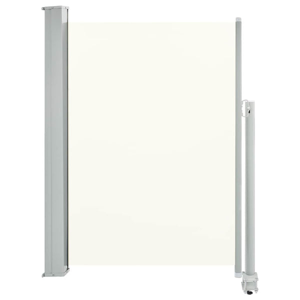 Creme-ausziehbare Seitenmarkise Bato für Terrasse 100x300cm