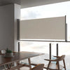 Creme-ausziehbare Seitenmarkise Bato für Terrasse 100x300cm