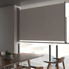 Graue einziehbare Seitenmarkise für Terrassen Bato 160x300cm
