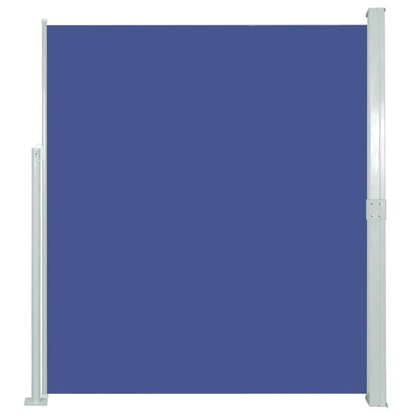 Blaue einziehbare Seitenmarkise Snr 140x300cm