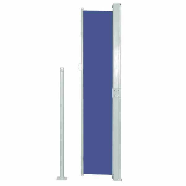 Blaue einziehbare Seitenmarkise Snr 140x300cm