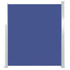 Blaues ausziehbares Seitenmarkise Snr 120x300cm