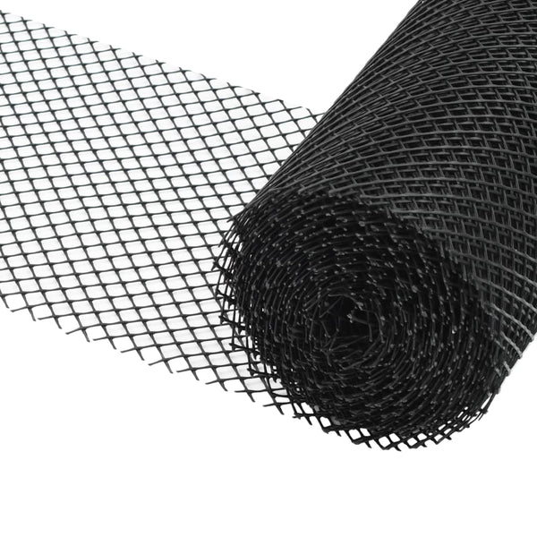 4-teiliges Rinnenschutznetz mit Klammern aus HDPE Sarpuhi 1,08 m