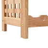 Walnussbaum Weinflaschenregal Leno 63x25x73cm (für 25 Flaschen)
