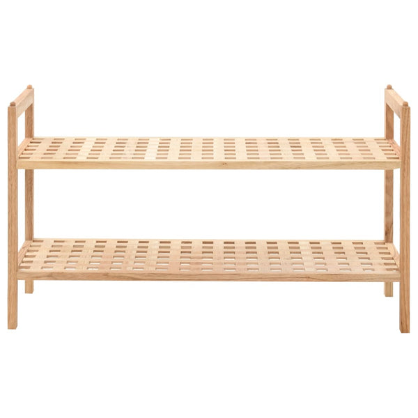 Schuhregal Corstian 69x26x40cm (massives Nussbaumholz)
