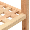 Schuhregal Corstian 69x26x40cm (massives Nussbaumholz)