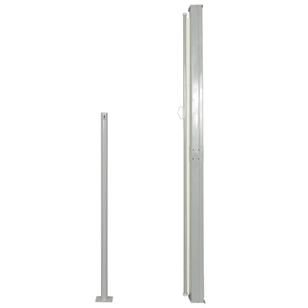 Creme ausziehbare Seitenmarkise Snr 160x500cm