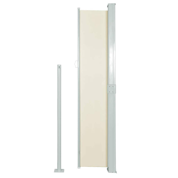 Creme ausziehbare Seitenmarkise Snr 160x500cm