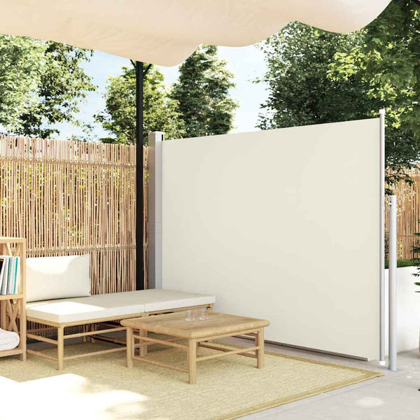 Creme ausziehbare Seitenmarkise Snr 160x500cm