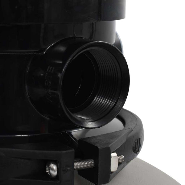 Grauer Sandfilter Raghila 350 mm (mit 4-Wege-Ventil) für Schwimmbäder