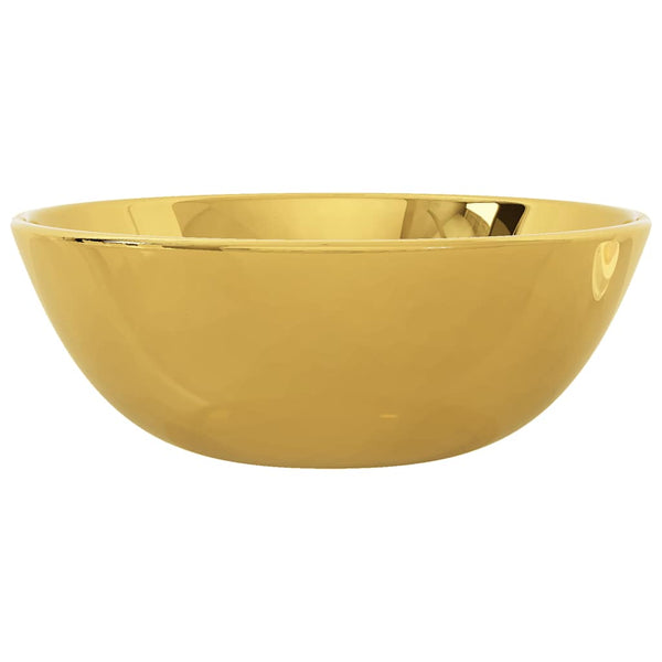 Goldwaschbecken Moroi 28x10cm (Keramik)