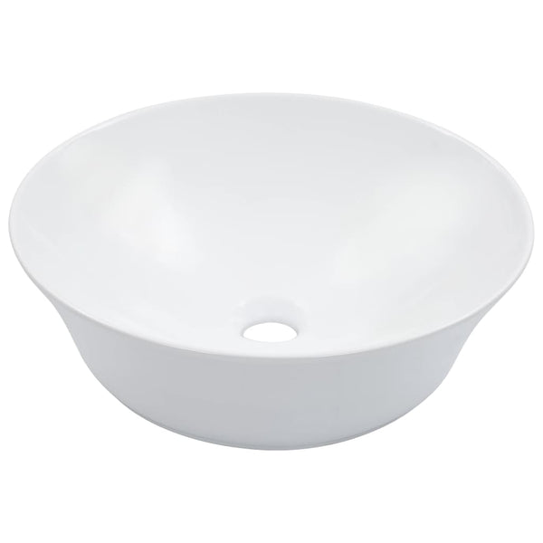 Weißes Waschbecken Paduret 41x12,5cm (Keramik)